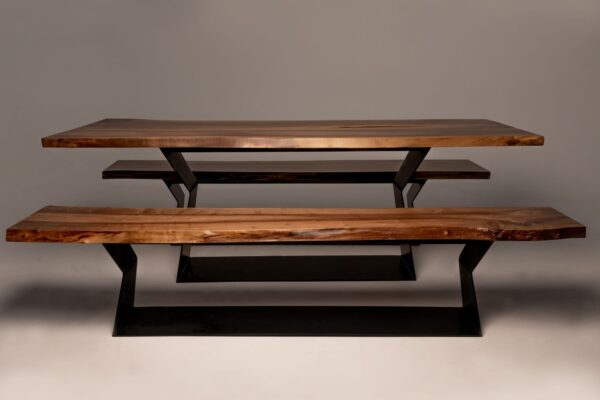 Dining Table and Bench Set